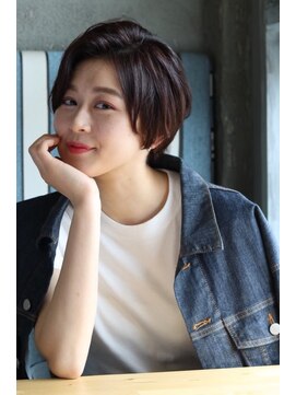 ナナナ パレナ 宝塚店(nanana parena) 超微粒子トリートメントでまとまるハンサムショート