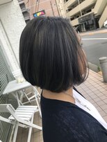 シュシュ(chou chou) アッシュグレー☆前下がりボブ☆