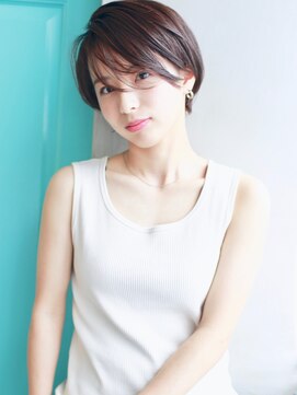 バース(BIRTH) 天神【BIRTH】耳かけ小顔ショート×ブランジュカラー