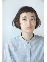 畔に point short bob