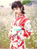 浴衣着付け&アレンジ11