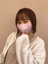 ノイ(neu)&nbsp;大人気のぷつっとボブ【静岡/髪質改善/デザインカラー】