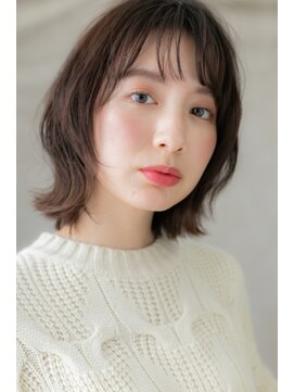 カバーヘア ブリス 北浦和(COVER HAIR bliss) シースルーバングくびれヘア大人ボブウルフY北浦和20代30代40代