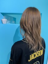 ティファニー(Tiffany) ブリーチ無し☆透明感カラー☆ミルクティー☆ベージュ