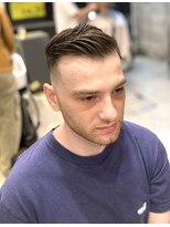 フランクスバーバー アンド ビアークラブ(FRANK'S BARBER and BEER CLUB) ハイフェードワイルドアップバングスリックバック　I