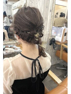 ロア ヘアーコーディネート 三条烏丸店(LoRE hair coordinate) LoRE☆結婚式カジュアルヘアスタイル