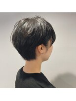 アーチ(ARCH) 髪質改善カラー マッシュショート 耳かけショート 暗髪カラー