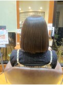 ボブの縮毛矯正