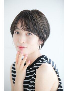 クラメールパリ 福岡(Kraemer Paris) 大人ガーリー３０代４０代くびれショートボブ丸みハンサム