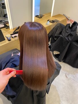 ジーナ 本八幡(Zina) 大人かわいい20代30代40代小顔ショコラベージュ　Zina本八幡