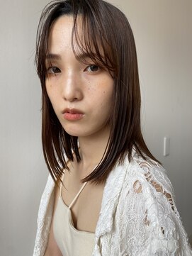 セトル(Settle) 切りっぱなしボブ/前髪/髪質改善/縮毛矯正/長野市