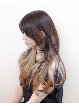 ルプラ ガーデン(le-pla garden) インナーカラー#ダブルカラー#レイヤーカット#ケアブリーチ#豊橋