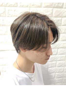 エイムコーゾー美容室(AiM KOZO) メンズ×ハイライト