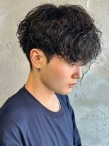 ニアウ 高崎店(Niau)&nbsp;シャドウパーマパーマ韓国風パーマメンズパーマ群馬県高崎市眉毛