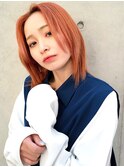 ダブルカラー/ミディアム/ハイトーン/郡山/郡山開成