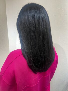 ヘアー ホスピタル ソアン(hair hospital soan) 黒髪  ×  大人の暗髪