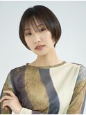前髪ありハンサムショート/大人ショート