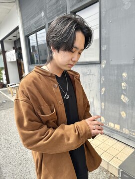 アグ ヘアー ロジェット 松本桐店(Agu hair rojet) センターパート×ウルフ