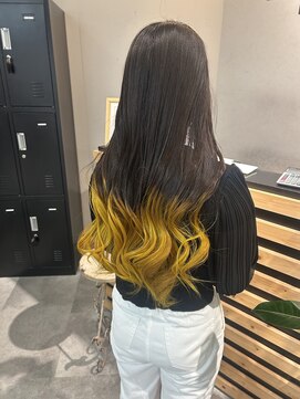 アイリー 名古屋(A/LEE) グラデーションカラー/裾カラー/イエローカラー