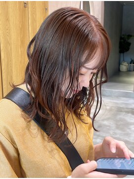 ガーデンヨコハマ(GARDEN YOKOHAMA) ダブルカラー　ブリーなし　ハイトーン　前髪デジタルパーマ