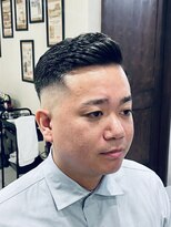 グレイスフルバーバーロンドン 大宮店(Graceful Barber London)&nbsp;【40代 男性】ロンドン七三スキンフェード（大宮/バーバー）