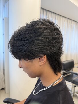 アコロン(acoron.) センターパート/ツーブロック/刈り上げ/池袋メンズカット