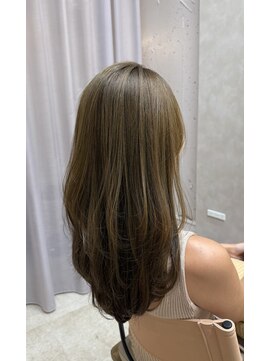 ラメル(RAMEL) 髪質改善カラー（オリーブベージュ）＋レイヤースタイル