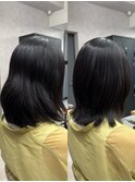 ミディアム ボブ  Premium髪質改善 20代/30代/40代　港区 赤坂