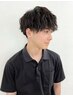 【Ｊｒスタイリスト吉田限定クーポン】メンズカット＋ノーマルパーマ　9100円