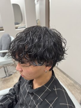 レーヴバイリコ 三軒茶屋(Reve by liko) 波巻きツイストスパイラル/ツーブロパーマ/三軒茶屋