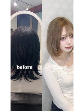 ブランシスヘアー(Bulansis Hair) ハイトーンレイヤーボブ