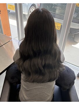 黒髪/クラゲヘアー/オリーブグレー/小顔/ココアベージュ/うるま
