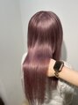 アン(Hair make un)&nbsp;ピンクすぎずチャレンジしやすいピンクベージュ♪