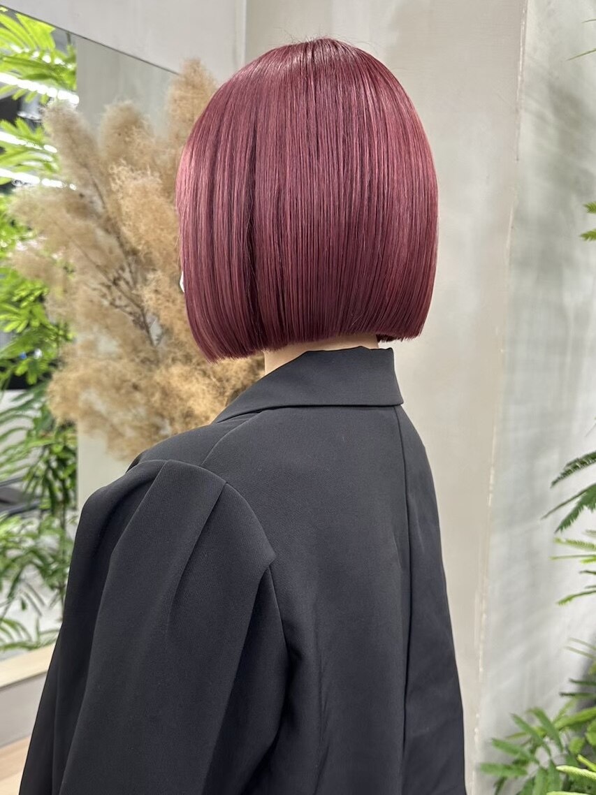 2026年春】切りっぱなしボブの髪型・ヘアアレンジ｜人気順｜4ページ目