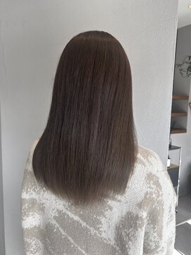 ジレ(giLet) 【透明感×ツヤ感】ミルクティーベージュ