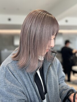 エレン 向ヶ丘遊園 登戸(ELEN) ブリーチ/髪質改善/ラベンダー/ラベンダーベージュ/向ヶ丘遊園