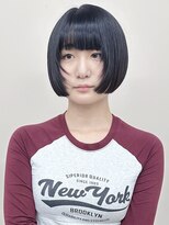 ラウンジ モリオ イケブクロ(Lounge MORIO Ikebukuro)&nbsp;＊ミニボブ切りっぱなしボブ耳かけボブ大人ボブ顎ラインボブディ