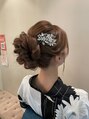 ゲッカビジン(GEKKABIJIN) ルーズなねじりアップ着物や、浴衣、参列のヘアにもおすすめです