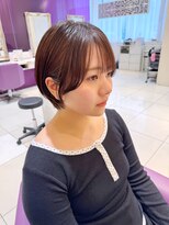 ハピネス 河原町店(Happiness)&nbsp;似合わせショート　顔まわりカット　京都美容室　進詩織