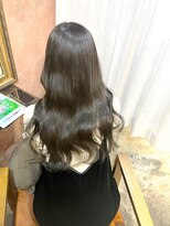 ユニーク(UniQ) 透明感の髪質改善カラー