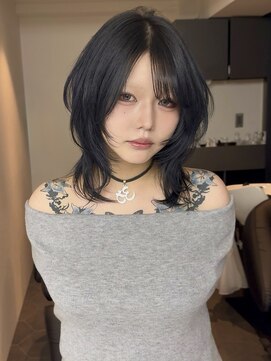 アイヴァン(AIVAN) ハッシュカット ミディアムレイヤー ミディアムハッシュii