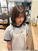 【担当きょうこ】大人可愛い大人美人くすみカラーアッシュグレー