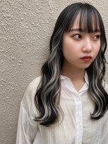 ブランコトレス 烏山店(BLANCO tres) 顔まわりインナーカラー