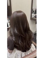 ヘアーアンドエステ サニープレイス(Hair&Esthe Sunny Place)&nbsp;初カラーで作るヘーゼルブラウン
