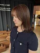 コルバース(COL BIRTH)&nbsp;くびれ外ハネボブ×ベージュブラウン