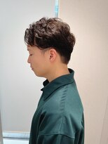 アッシュ 宮前平店(Ash)&nbsp;【爽やかナチュラルショート×ニュアンスパーマ】