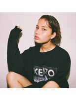 ロジェ(loje)&nbsp;＊LOJE＊  ルーズにキマる。外国人風ショートボブ。