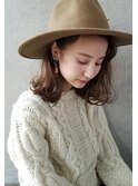 【MEER MOOI×SHUN】～柔らか外ハネ×グレージュ～