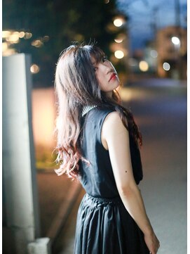 ホワイトルーム(White Room) アッシュグレーのピンクグラデーション