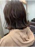 極ツヤブラウンカラー